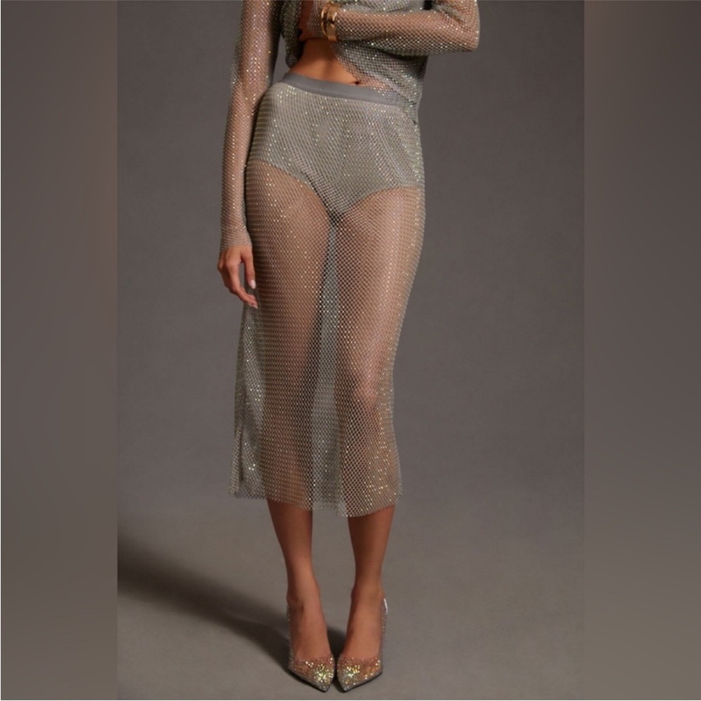 EUC Sunday in Brooklyn Mesh Skirt